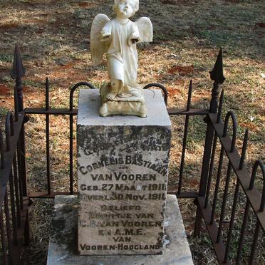 VOOREN Cornelis Bastiaan, van 1911-1911