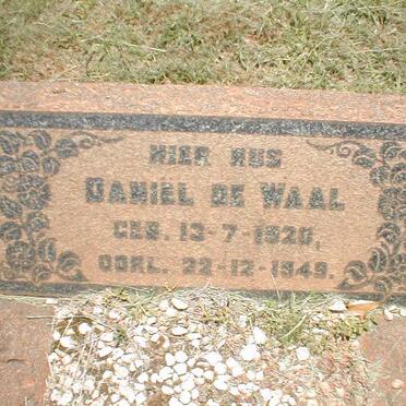 WAAL Daniel, de 1920-1949