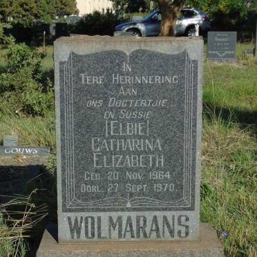 WOLMARANS Catharina Elizabeth 1964-1970