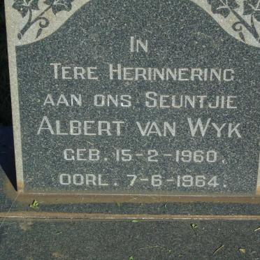 WYK Albert, van 1960-1964