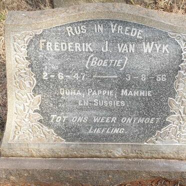 WYK Frederik J., van 1947-1956
