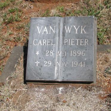 WYK Carel Pieter, van 1896-1941