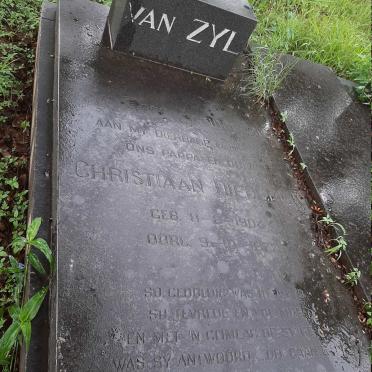 ZYL Christiaan Diederick, van 1904-1972 &amp; Maria Johanna 1907-1985 
