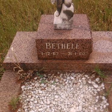 ? Bethele 1957-1960