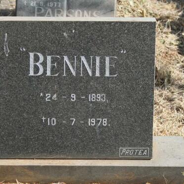 ? Bennie 1893-1978