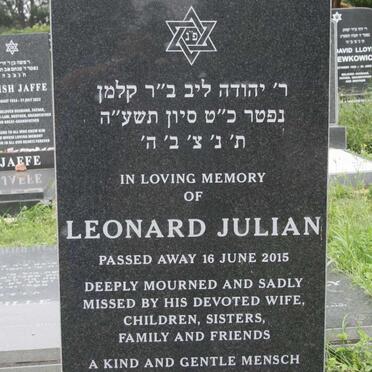 KLEIN Leonard Julian -2015