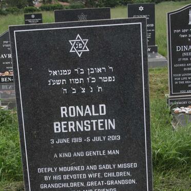 BERNSTEIN Ronald 1919-2013