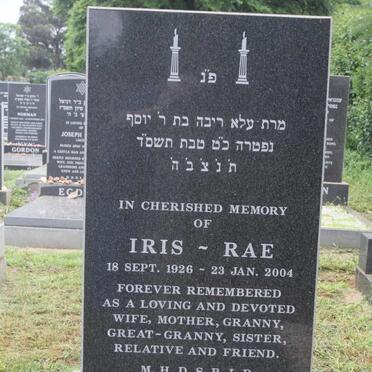 BEHR Iris-Rae 1926-2004