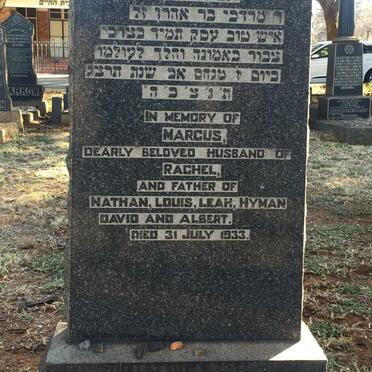 BERNSTEIN Marcus -1933