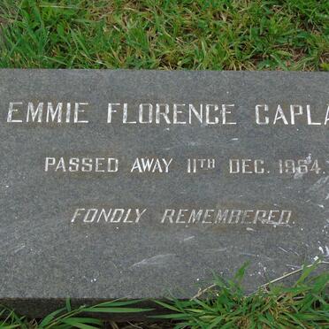 CAPLAN Emmie Florence -1964