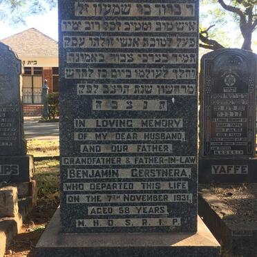 GERSTNERA Benjamin -1931