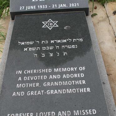 LEWIS Leonora 1933-2021