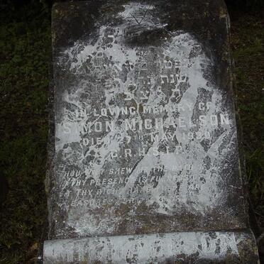 MICHAELSON Simon -1930