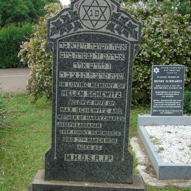 SCHEWITZ Helen -1930