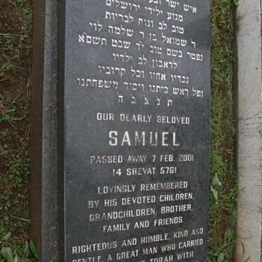 SCHWARTZ Samuel -2001