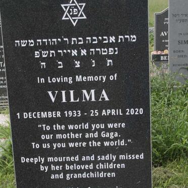 BRENER Vilma 1933-2020