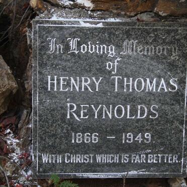 REYNOLDS Henry Thomas 1866-1949