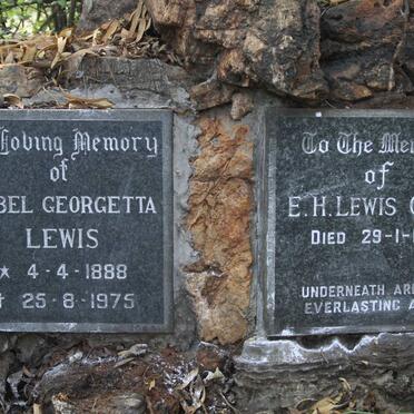 LEWIS E.H. -1951 :: LEWIS Mabel Georgetta 1888-1975