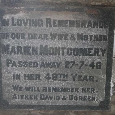 MONTGOMERY Marien -1946