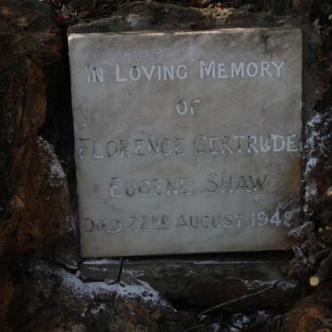 SHAW Florence Gertrude Eugene -1949