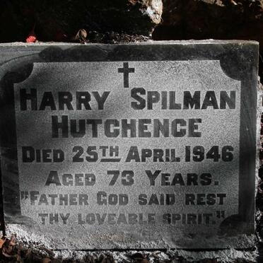 HUTCHENCE Harry Spilman -1946