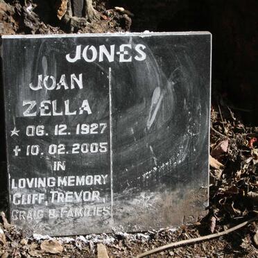 JONES Joan Zella 1927-2005