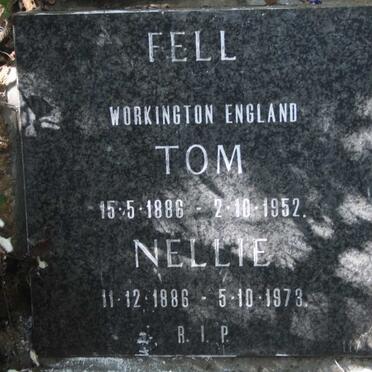 FELL Tom 1886-1952 & Nellie 1886-1973