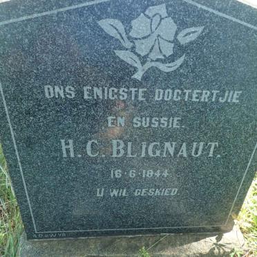 BLIGNAUT H.C. -1944