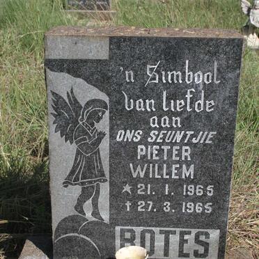 BOTES Pieter Willem 1965-1965