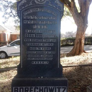 BORECHOWITZ Dora -1931