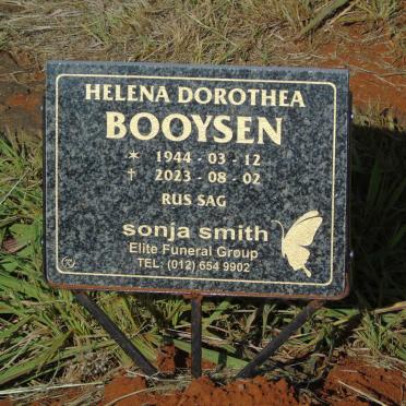 BOOYSEN Helena Dorothea 1944-2023