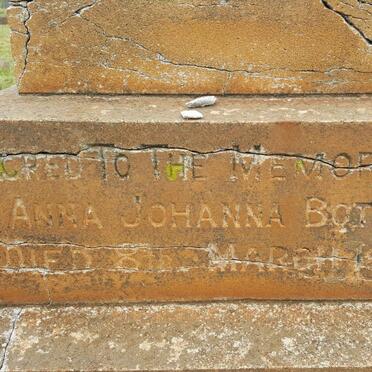 BOTHA Anna Johanna -1922