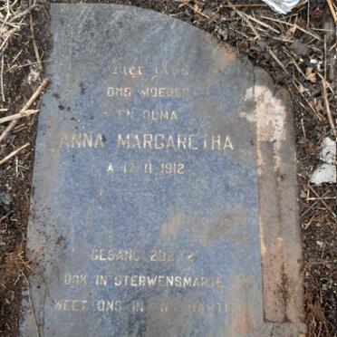 BOTHA Jan Barend 1914-1973 & Anna Margaretha 1912-