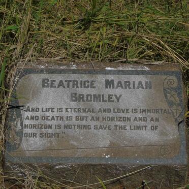 BROMLEY Beatrice Marian 