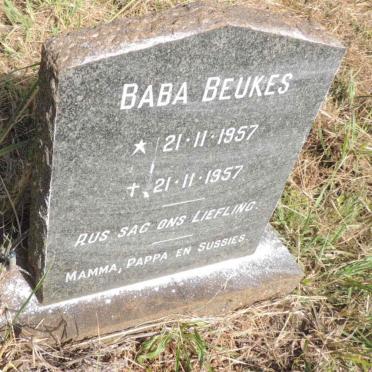 BEUKES Baba 1957-1957