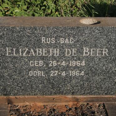 BEER Elizabeth, de 1964-1964