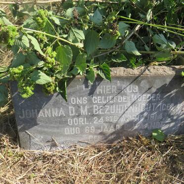 BEZUIDENHOUT Johanna D.M. nee MEYER -1914