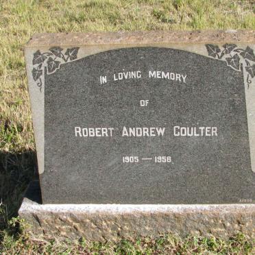 COULTER Robert Andrew 1905-1958