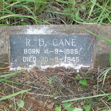 CANE R.D. 1885-1945