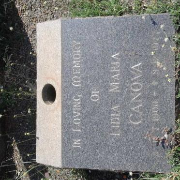 CANOVA Lidia Maria 1900-1977