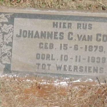 COLLER Johannes C., van 1879-1939