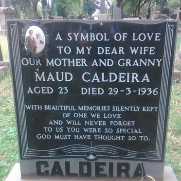 CALDEIRA Maud -1936