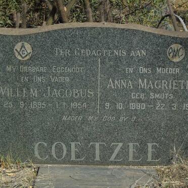 COETZEE Willem Jacobus 1895-1954 & Anna Magrietha SMUTS 1890-1982 :: COETZEE Willem J. 1919-1920 :: COETZEE Willem J. 1926-1967 _1