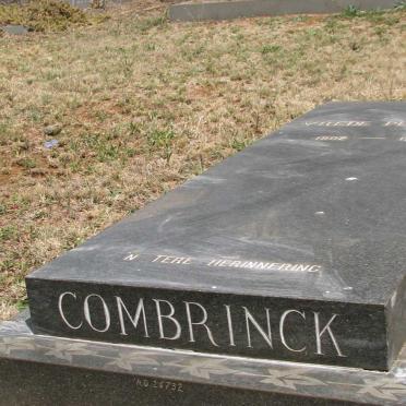 COMBRINCK Vrede Percival 1902-1962
