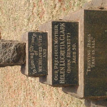 CLARK Helen Lucretia nee BENNETT