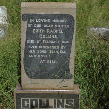 COLLINS Edith Rachel  -1936