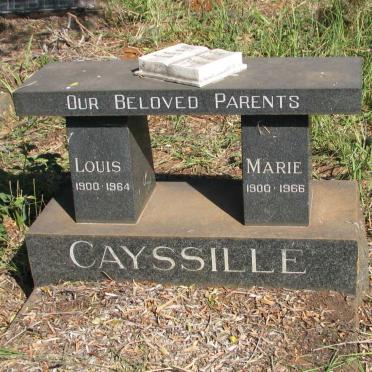 CAYSSILLE Louis 1900-1964 &amp; Marie 1900-1966