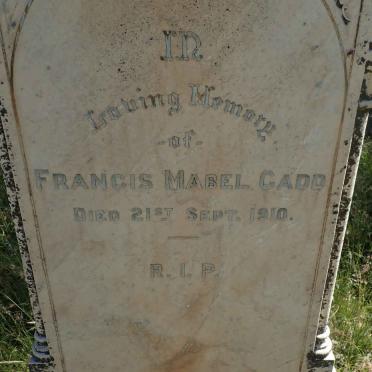 CADD Francis Mabel -1910