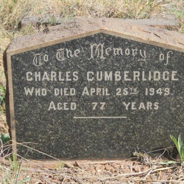 CUMBERLIDGE Charles -1949