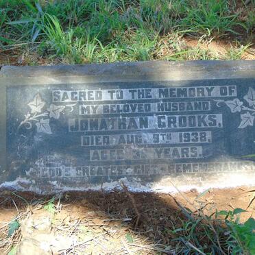 CROOKS Jonathan -1938